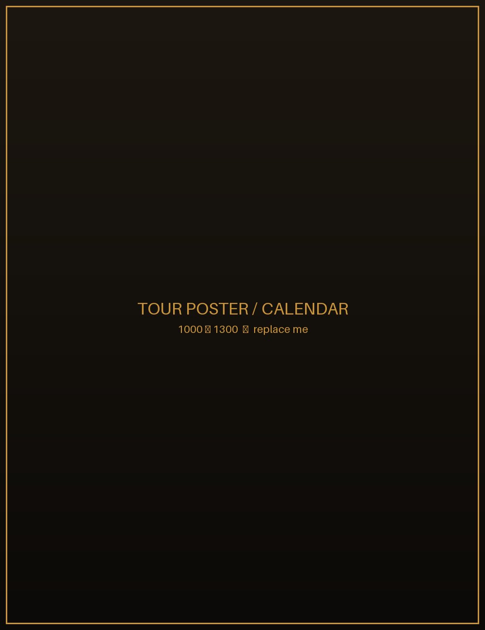 Live music calendar